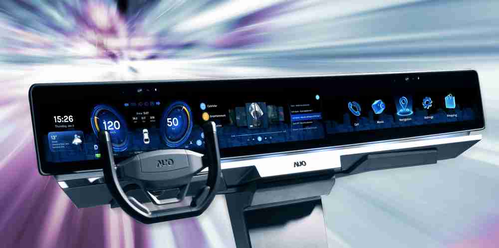 彩运网开拓前瞻显示技术创新应用，，，结合优异整合设计能力，，开发智能车载FIDM Plus一体化显示方案，，让驾驶操作与车内娱乐体验再进化